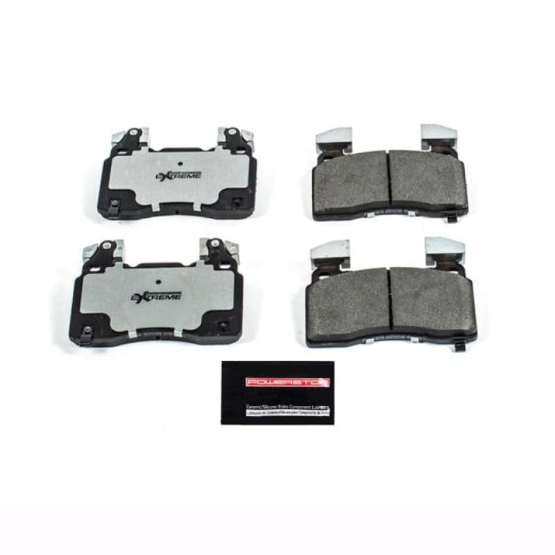 PowerStop Z26 Ceramic Brake Pads for Muscle Cars Low-Dust Carbon-Fiber Compound