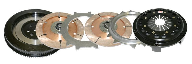 Comp1 Clutch Twin Disc Clutch Kit for Chevy C6 6-Piston