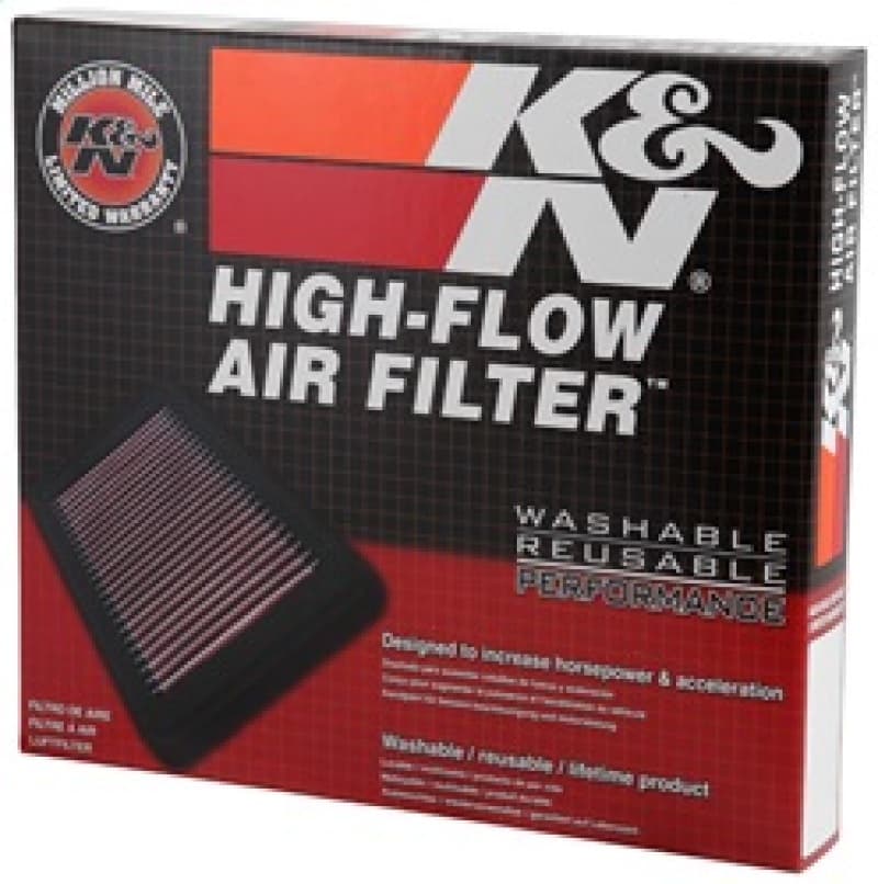 K&N Engineering Drop-In High-Flow Washable Air Filter 33-2142 - Image 5