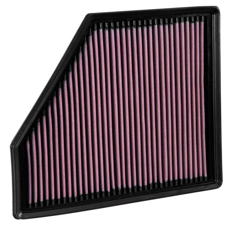 K&N Engineering Drop-In High-Flow Air Filter Washable Reusable 33-5047 - Image 3