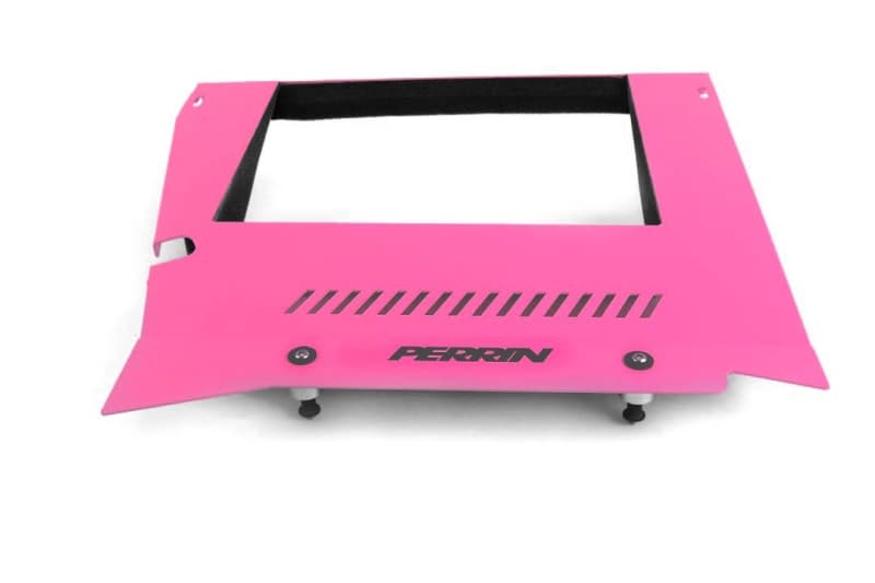 Perrin Performance Engine Cover Kit for Subaru WRX 15-21 Hyper Pink - Image 5