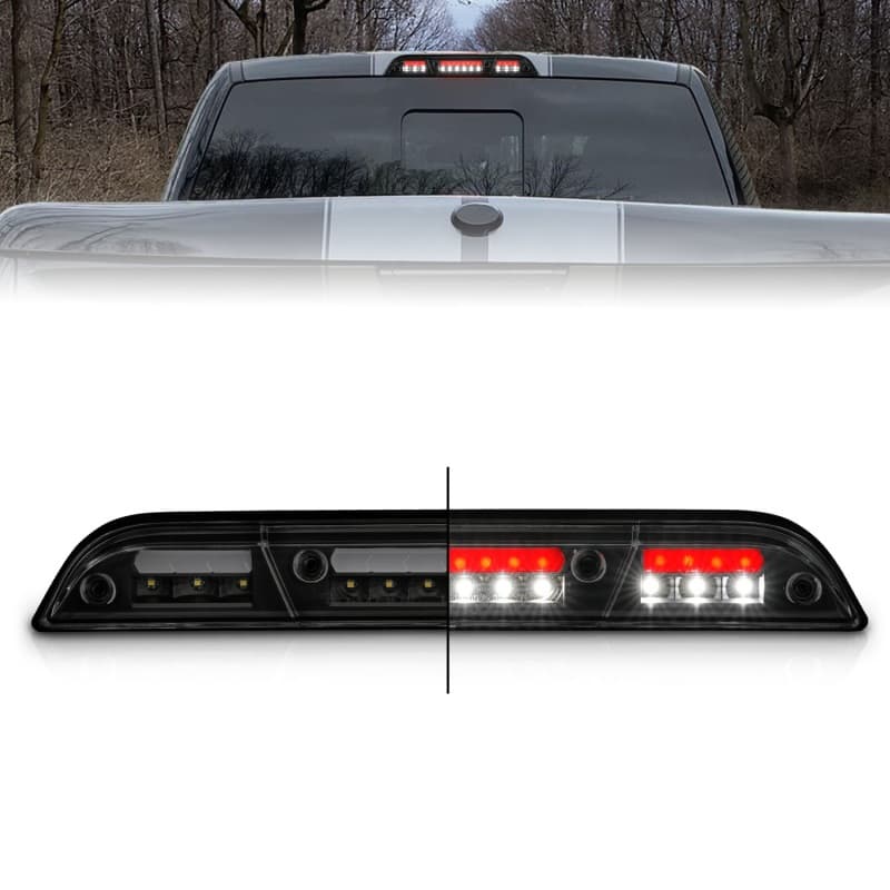 ANZO LED 3rd Brake Light Assembly for Truck Black Clear Lens Plug & Play