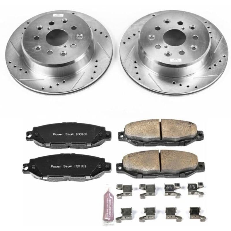 PowerStop Z23 Evolution Sport Brake Kit 355mm Carbon-Fiber Ceramic Pads