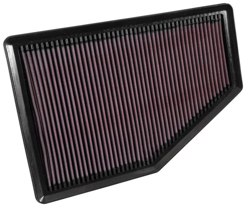 K&N Engineering Drop-In High-Flow Air Filter Reusable Washable - Image 2