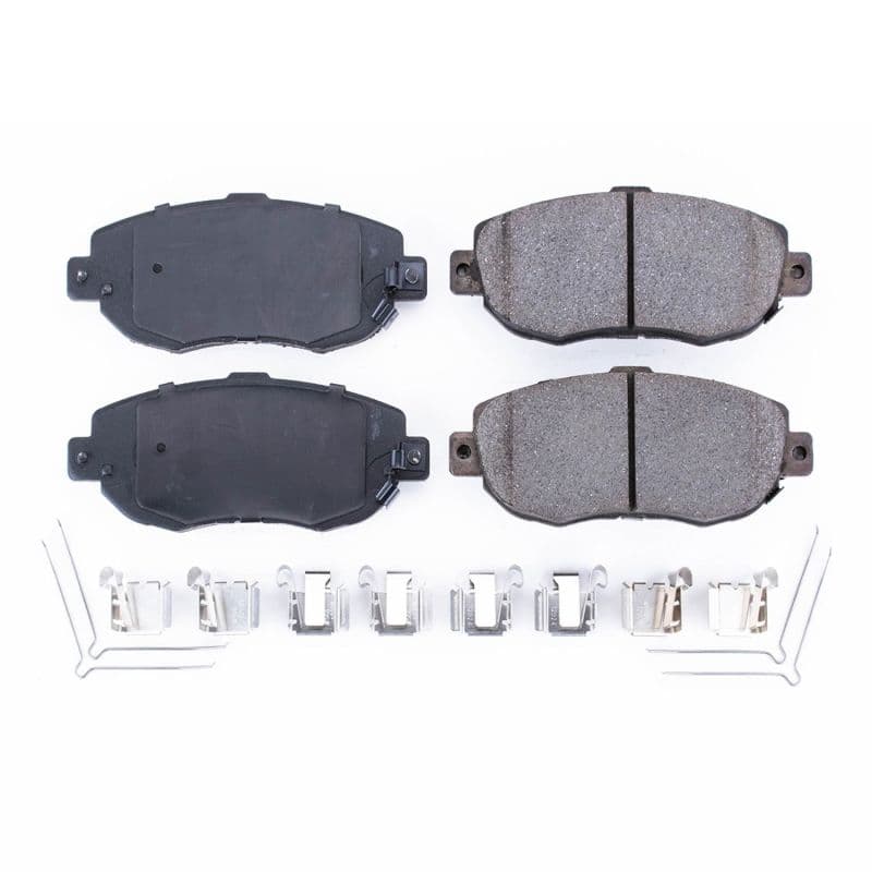 PowerStop Z17 Evolution Plus Ceramic Brake Pads with Stainless Steel Hardware