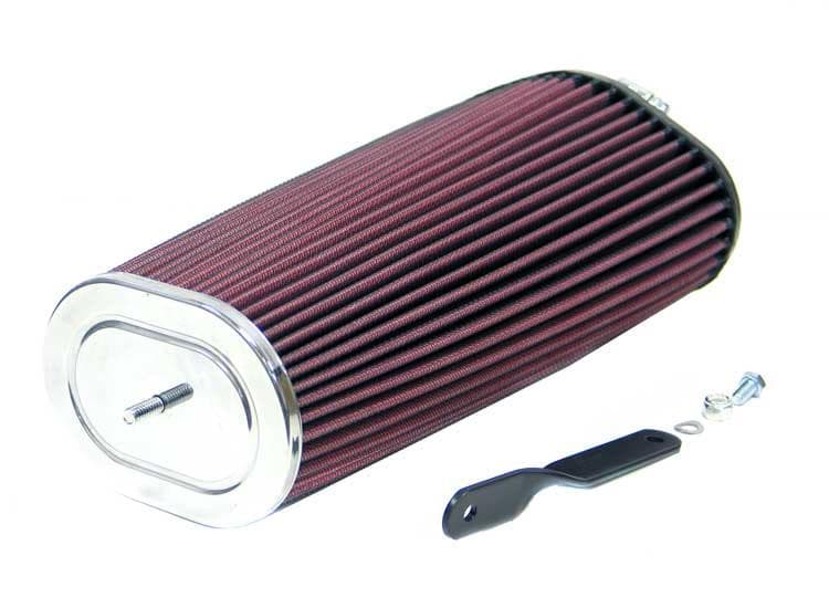 K&N Engineering 57 FIPK Air Intake for Nissan 300ZX High-Flow Chrome Filter - Image 3