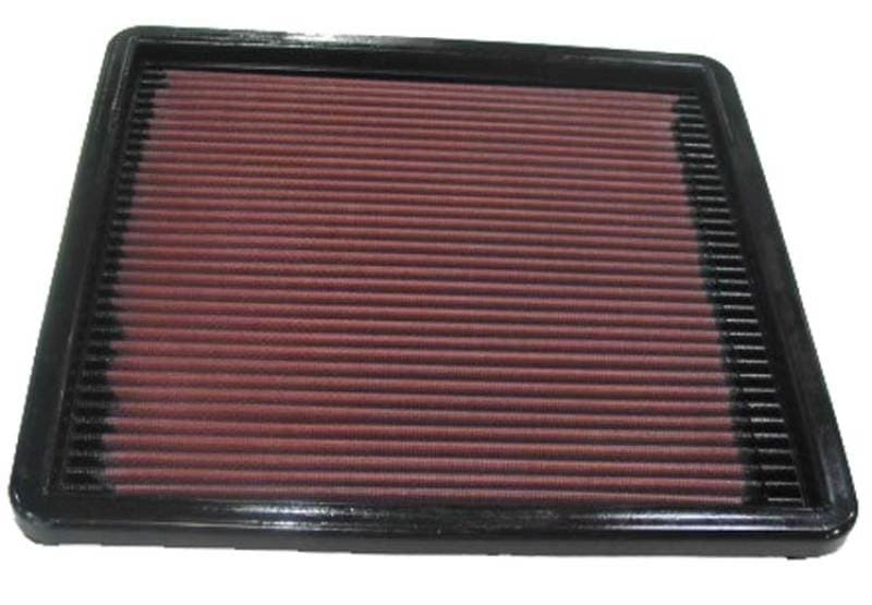 K&N Engineering Drop-In Air Filter Washable Reusable High-Flow for Multiple V...