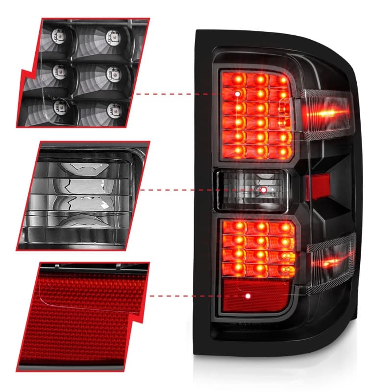 ANZO LED Taillights for Chevy C6 100% Street Legal - Image 4