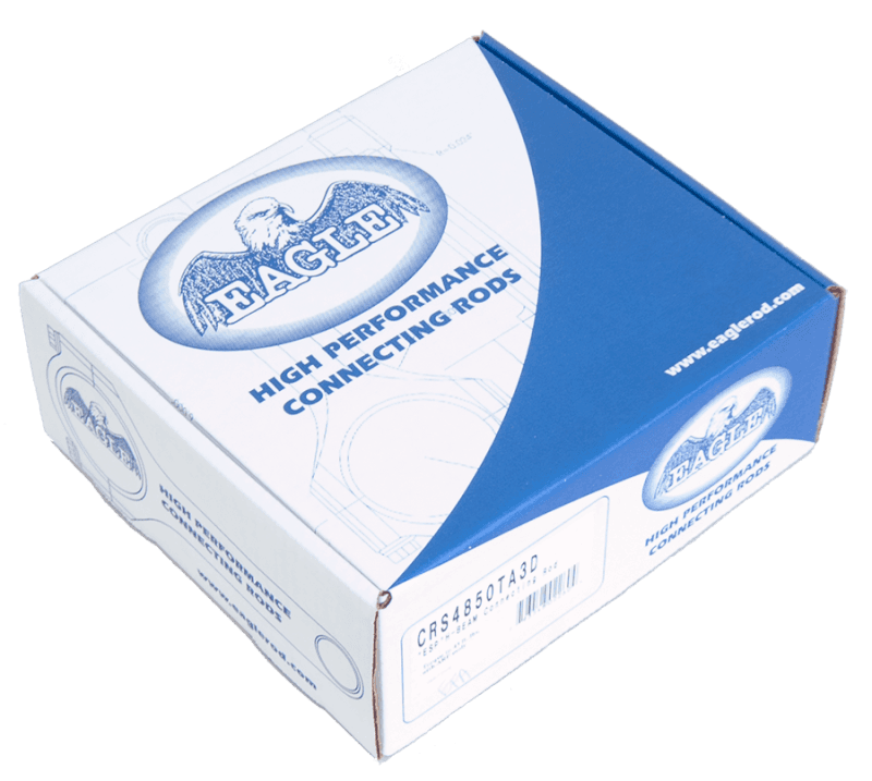 Eagle H-Beam Connecting Rods 4-Cyl Forged 4340 Steel ARP 2000 Bolts - Image 2