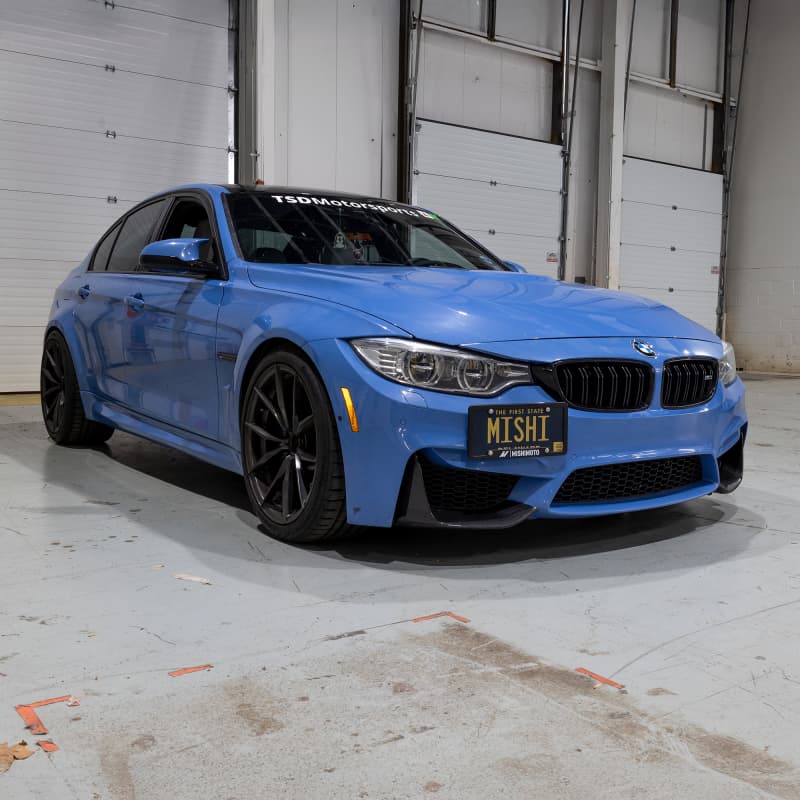 Mishimoto License Plate Relocation for BMW F80 M3 Front Bumper Airflow Optimized - Image 2
