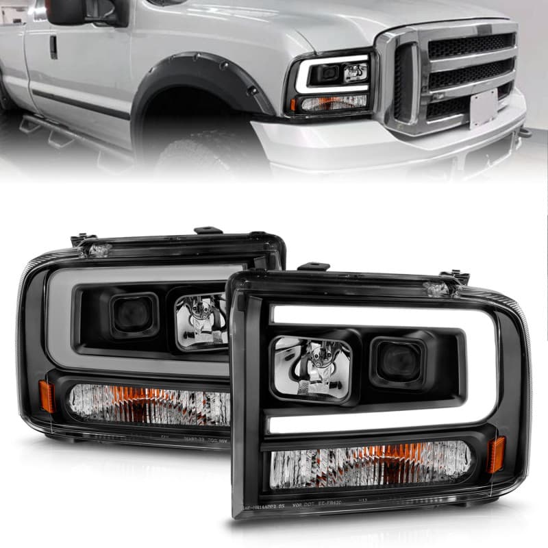 ANZO LED Projector Headlights for Chevy C6 High Output Replacement - Image 2