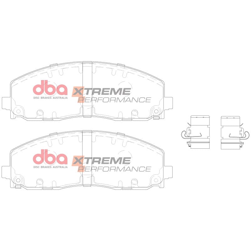 DBA Brake Pads for Heavy Duty Applications XP Performance High Friction - Image 2
