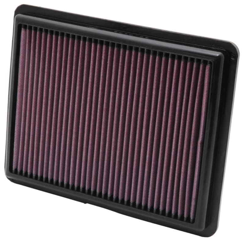 K&N Engineering Drop-In High-Flow Air Filter for Multiple Vehicles Reusable