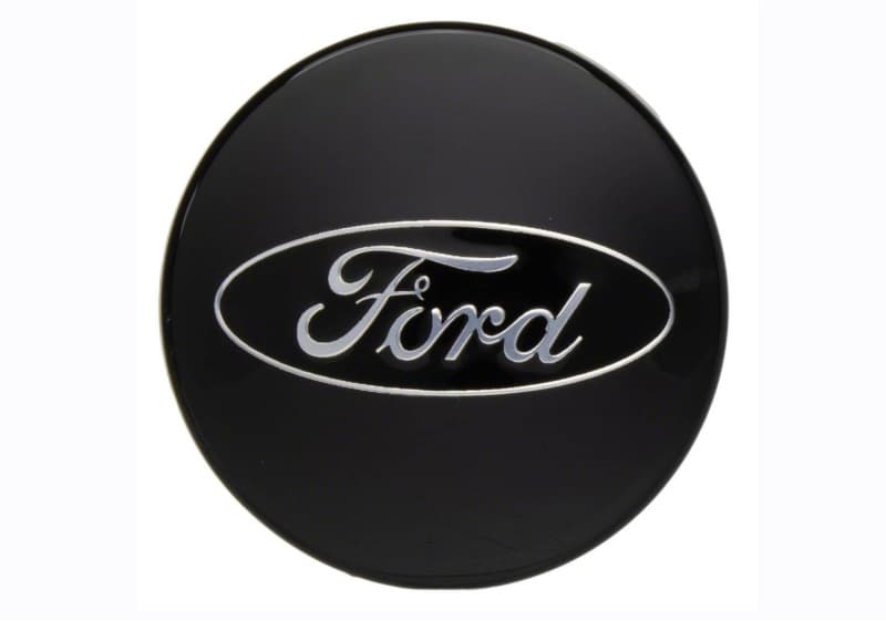 Ford Racing Wheel Center Cap Kit for Ford Vehicles Chrome Logo Gloss Black Se... - Image 3