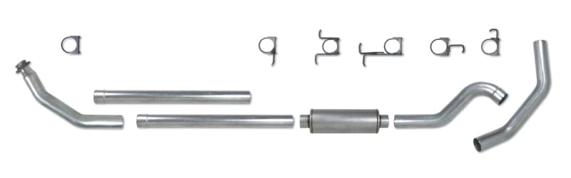 Diamond Eye Performance Turbo Back Exhaust Kit Aluminized Steel - Image 4