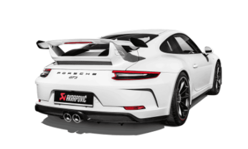 Akrapovic Slip-On Race Line Titanium for 2018 Porsche 911 GT3 (991.2) - Image 2