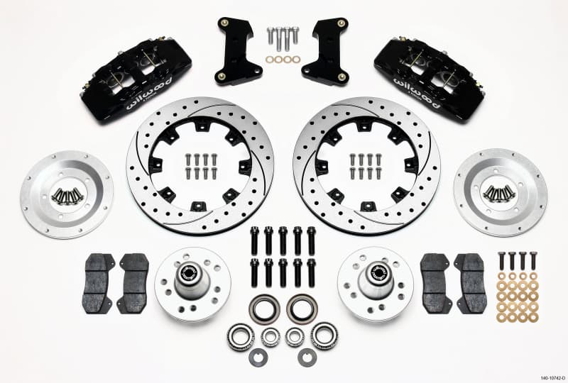 Wilwood Dynapro 6-Piston Brake Kit for American Muscle Cars with 12.19" Rotors