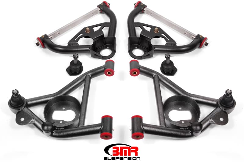 BMR Suspension Upper & Lower A-Arms for Chevy C6 Heavy-Duty DOM Tubing