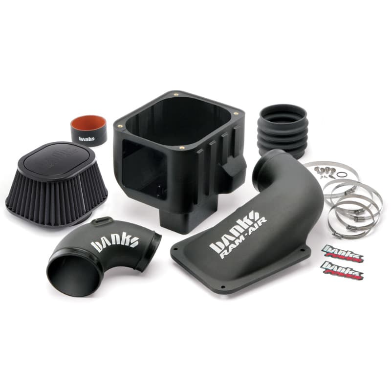 Banks Power Ram-Air Intake System for Chevy C6 with 5-Inch Bellows and High-F...