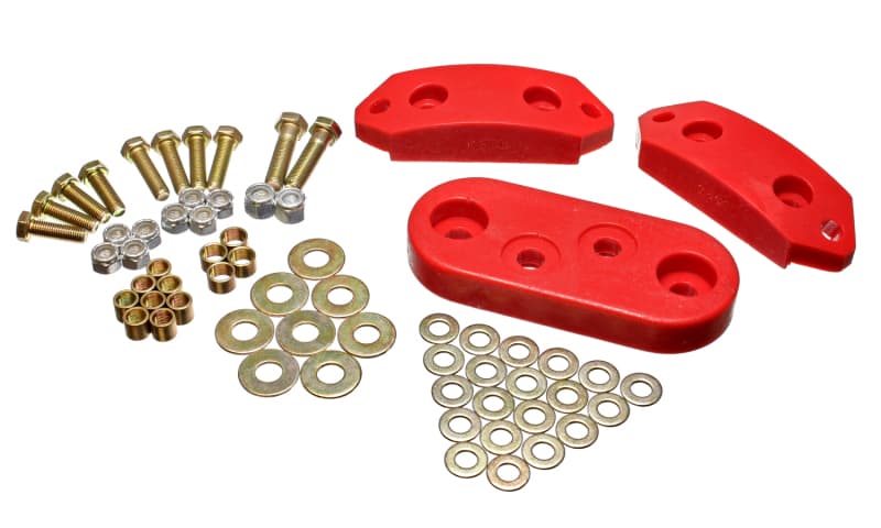 Energy Suspension Engine and Transmission Mount Combo Kit Red - Image 3