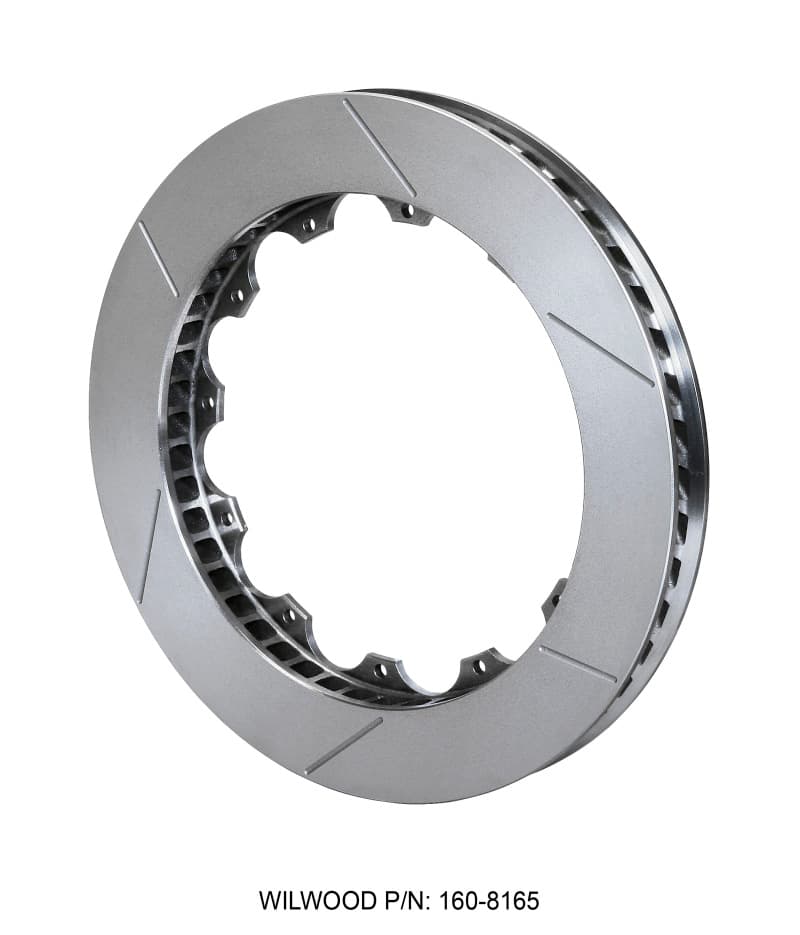 Wilwood GT 48 Curved Vane Spec-37 Rotors 355mm High-Temp Alloy