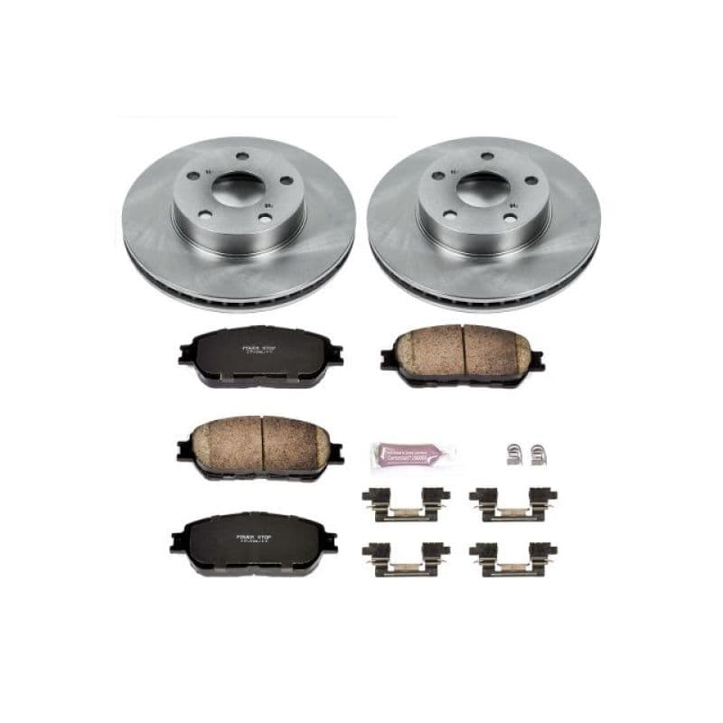 PowerStop Autospecialty Brake Kit with Z17 Ceramic Pads and Rotors