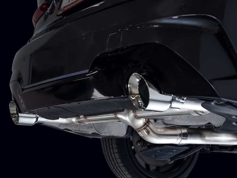 AWE Tuning Axle-Back Exhaust for B48 Engine 3" Single to Dual 3" Tips - Image 2