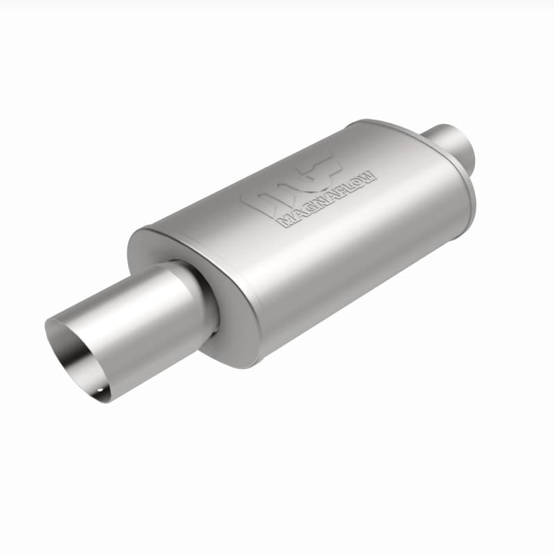 Magnaflow Stainless Steel Straight-Through Muffler with Welded Tip - Image 4