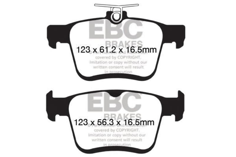 EBC Bluestuff NDX Brake Pads High Friction Sport & Race Material - Image 4