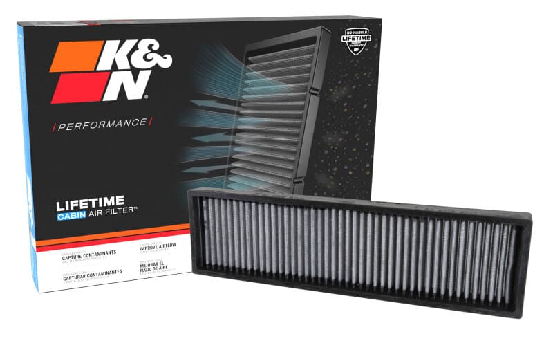 K&N Engineering Cabin Air Filter VF5000 Washable High-Flow Synthetic Material - Image 4