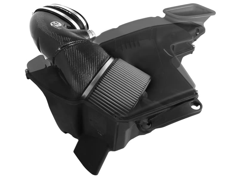aFe Black Series Stage-2 Carbon Fiber Cold Air Intake with Heat Shield - Image 3