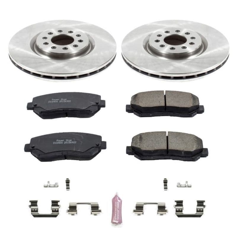 PowerStop Autospecialty Brake Kit with Z17 Ceramic Pads and Rotors