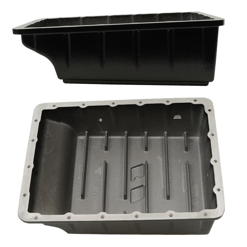 BD Diesel Deep Sump Transmission Pan Aluminum Heat-Dissipating Fins Increased... - Image 2