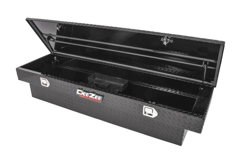 Dee Zee Red Label Single Lid Aluminum Toolbox for Trucks Heavy Duty Brite-Tread - Image 3