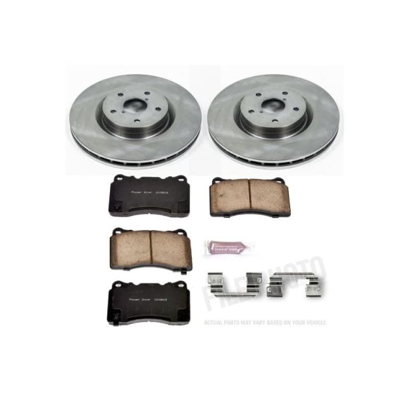 PowerStop Autospecialty Brake Kit with Z17 Ceramic Pads and Rotors