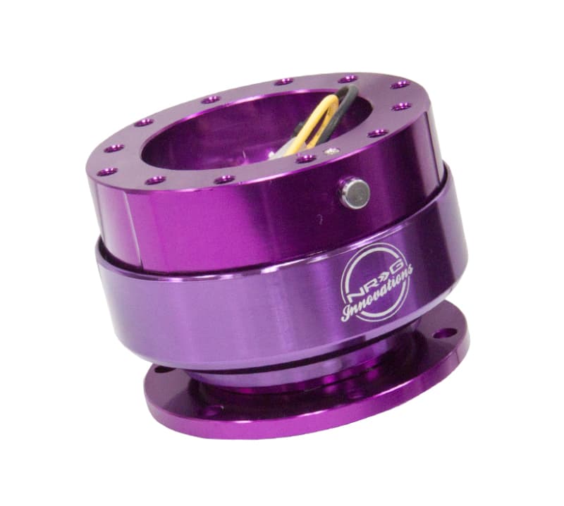 NRG Quick Release Gen 2.0 Purple Body Purple Ring - Image 2