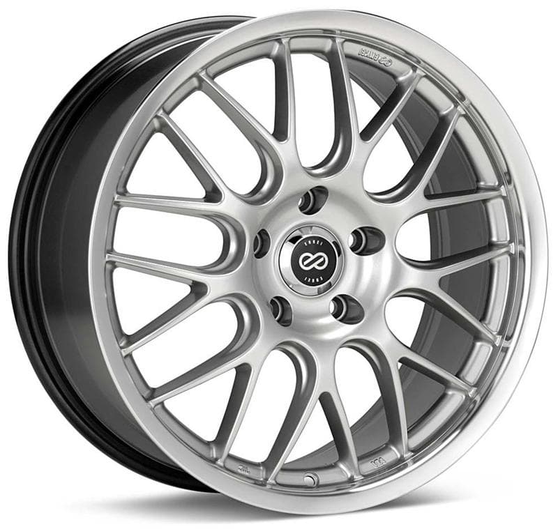 Enkei Lusso Wheel 18x8 40mm Offset 5x114.3 Bolt Pattern Black Machined Lip - Image 3