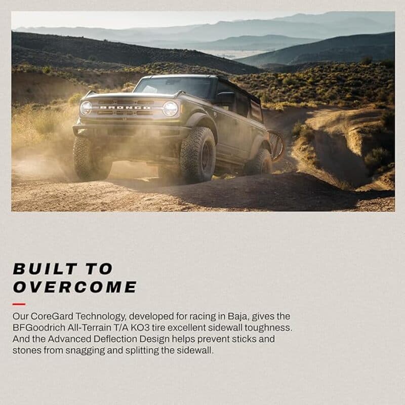 BFGoodrich All Terrain T/A KO3 LT275/60R20 119/116S Tires - Image 5