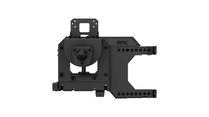 Body Armor 4x4 Tire Carrier Heavy Gauge Steel Reinforced Hinge Plate 140lb Ca...