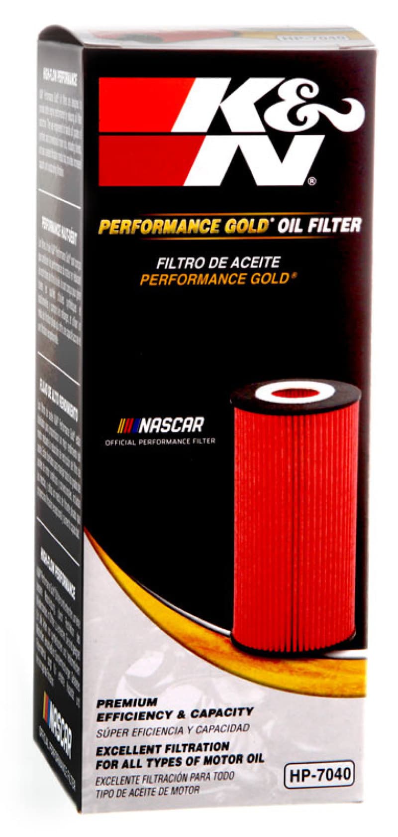 K&N Engineering Cartridge Oil Filter HP-7040 High Flow Performance - Image 3