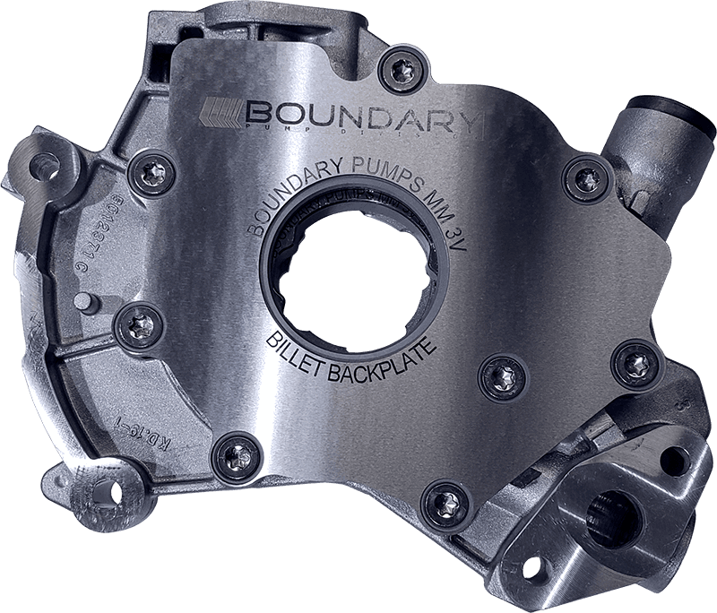 Boundary Oil Pump Assembly for 99-15 Ford Modular V8 with Billet Back Plate