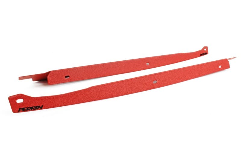 Perrin Performance Fender Shroud Set for 08-14 Subaru WRX/STI Red - Image 2