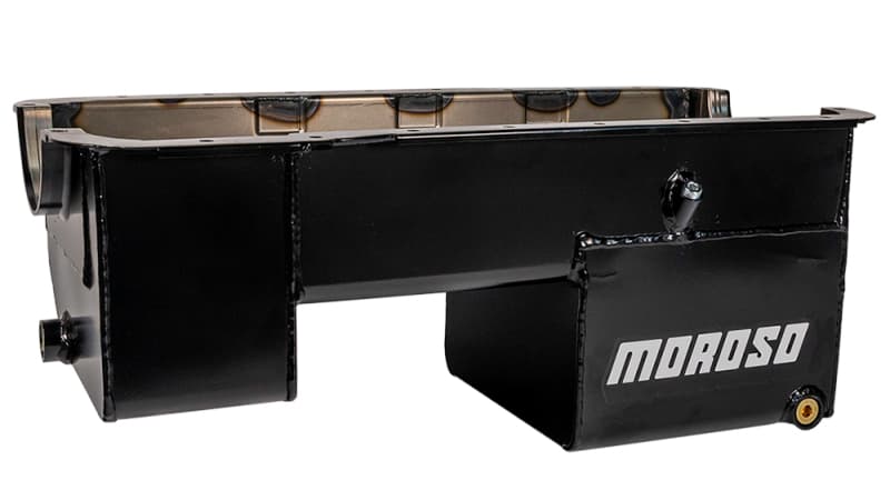 Moroso Oil Pan for Ford 351W Rear Sump 7qt Extra Deep 9in Steel Billet Seals - Image 4
