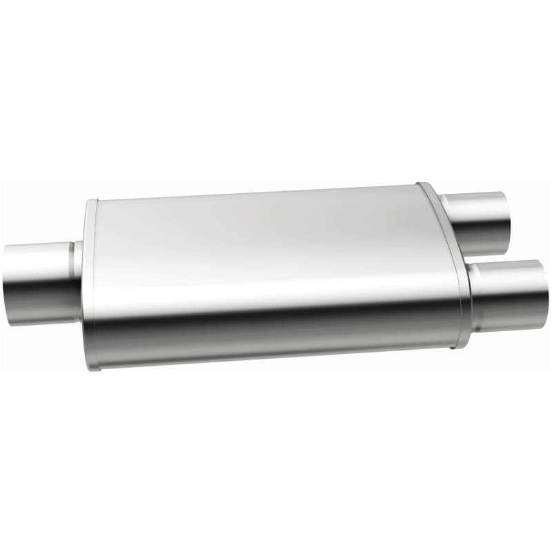 Magnaflow SS Muffler 5x11in Oval Straight-Through Universal 3in Inlet/Outlet - Image 5