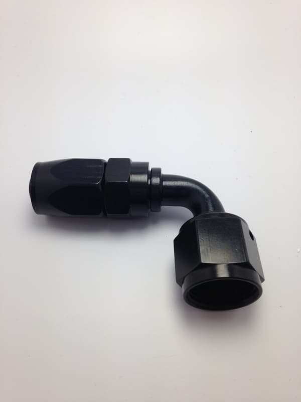 Fragola Reducer Hose End 90° -10AN Female x -8AN Hose