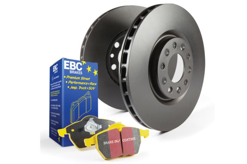 EBC Brake Kit for S13KR1715 Premium Rotors with Brake-in Coated Pads