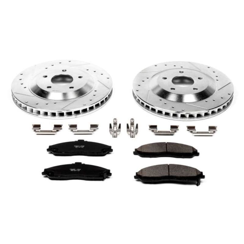 PowerStop Z23 Evolution Sport Brake Kit for Daily Driver Carbon-Fiber Ceramic...