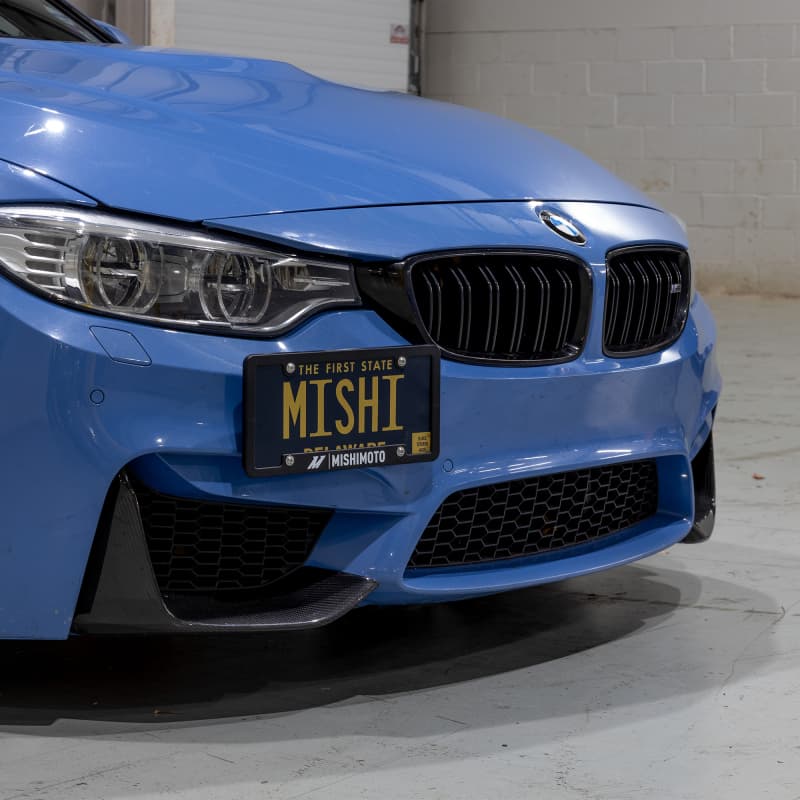 Mishimoto License Plate Relocation for BMW F80 M3 Front Bumper Airflow Optimized - Image 3