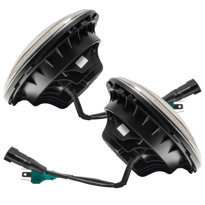 ORACLE Lighting LED Halo Headlight for Jeep Wrangler JK with Amber Switchback... - Image 5
