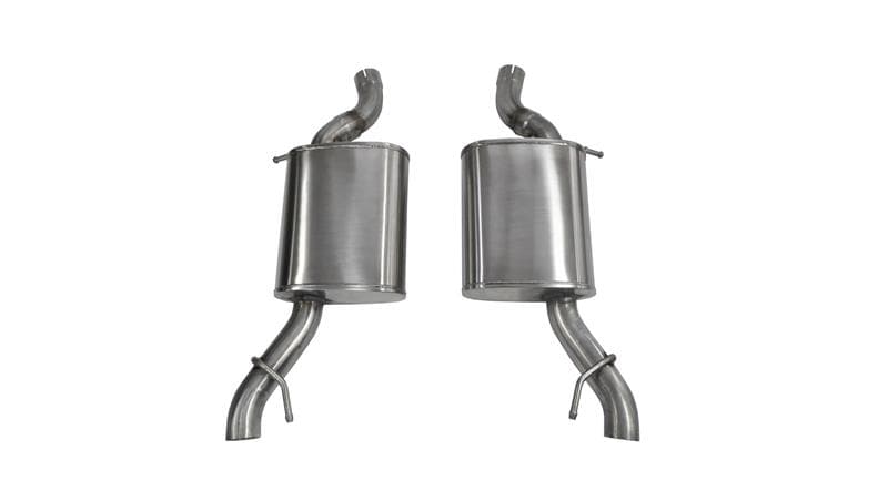 CORSA Performance Axle-Back Exhaust for Chevy C6 with Reflective Sound Cancel... - Image 2